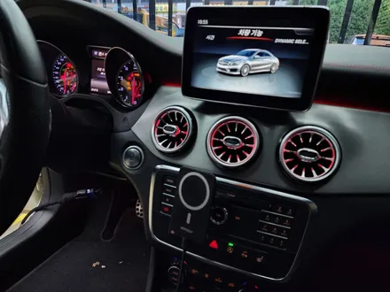 벤츠 CLA45 AMG 송풍구 앰비언트라이트 & 광량업 [송풍구튜닝, 앰비언트라이트, 광량업, 실내무드등] / 수원 영통구