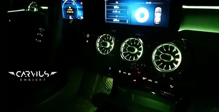 벤츠 W177 A220 da1 옵션보다는 카비우스 엠비언트라이트 튜닝 / 수원 영통구