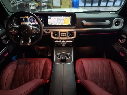 벤츠 G63 AMG 컬러 안전벨트 교체, 송풍구 앰비언트 라이트 시공 (지바겐 실내 분위기 바꾸기, 무드 등, 포인트 주기) / 수원 영통구