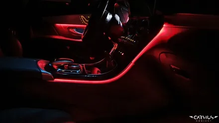 벤츠 엠비언트라이트, 악세사리가 필요없는 벤츠 GLC250d 무드등 튜닝! 천안/대전 / 수원 영통구