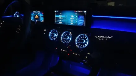 벤츠 W177 A220 da1 옵션보다는 카비우스 엠비언트라이트 튜닝 / 수원 영통구