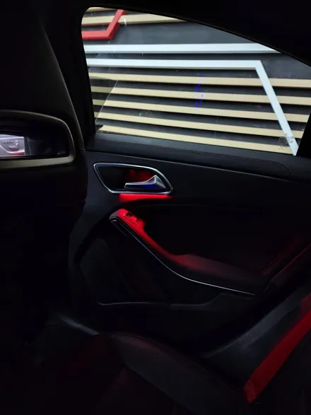 벤츠 CLA45 AMG 송풍구 앰비언트라이트 & 광량업 [송풍구튜닝, 앰비언트라이트, 광량업, 실내무드등] / 수원 영통구