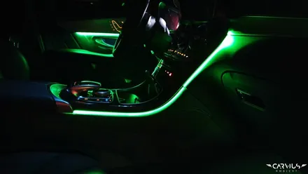 벤츠 엠비언트라이트, 악세사리가 필요없는 벤츠 GLC250d 무드등 튜닝! 천안/대전 / 수원 영통구