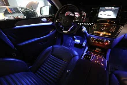 W166 엠비언트 GLE 350d 실내 무드등 순정 연동 12컬러 광량업 / 수원 영통구