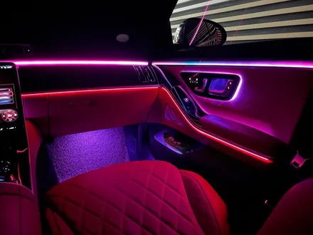 벤츠 S580 엑티브 엠비언트 라이트 추가 시공 전문 카비우스 / 수원 영통구