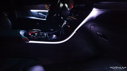 벤츠 엠비언트라이트, 악세사리가 필요없는 벤츠 GLC250d 무드등 튜닝! 천안/대전 / 수원 영통구