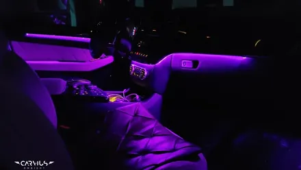 벤츠 gle 풀체인지 부럽지않은 gle 63amg 실내 엠비언트 라이트 무드등 튜닝! RGB led 풋등! (김포 구리 양주 일산) / 수원 영통구