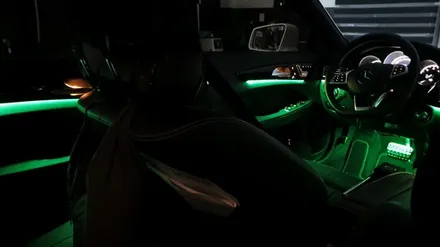 벤츠 CLS400d 엠비언트라이트 실내무드등 순정개조! 아크릴이 옳다규~ / 수원 영통구