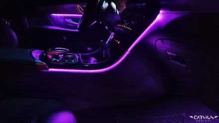 벤츠 엠비언트라이트, 악세사리가 필요없는 벤츠 GLC250d 무드등 튜닝! 천안/대전 / 수원 영통구