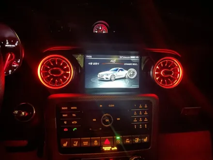 벤츠 SLC 43 amg (R172) 송풍구 엠비언트 라이트 추가 / 수원 영통구