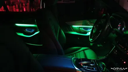 벤츠 엠비언트라이트, 악세사리가 필요없는 벤츠 GLC250d 무드등 튜닝! 천안/대전 / 수원 영통구