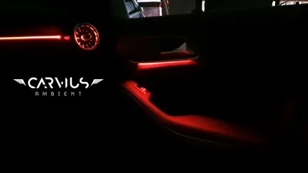벤츠 A200 자동차 무드등으로 실내 인테리어! 용인 수원 엠비언트 / 수원 영통구