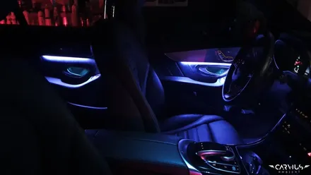 벤츠 엠비언트라이트, 악세사리가 필요없는 벤츠 GLC250d 무드등 튜닝! 천안/대전 / 수원 영통구