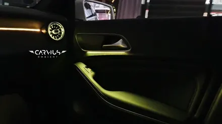 벤츠 A200 자동차 무드등으로 실내 인테리어! 용인 수원 엠비언트 / 수원 영통구