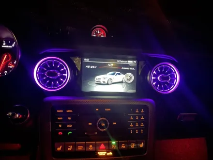 벤츠 SLC 43 amg (R172) 송풍구 엠비언트 라이트 추가 / 수원 영통구