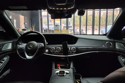 벤츠 S450 (W222) 부메스터 엠비언트 장착 시공 / 수원 영통구