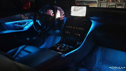 벤츠 엠비언트라이트, 악세사리가 필요없는 벤츠 GLC250d 무드등 튜닝! 천안/대전 / 수원 영통구