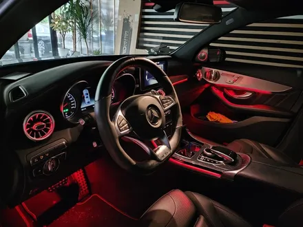 벤츠 GLC43 AMG 송풍구 앰비언트 & 앰비언트 광량업 & 도어라이트 [벤츠 튜닝, 송풍구 튜닝] / 수원 영통구