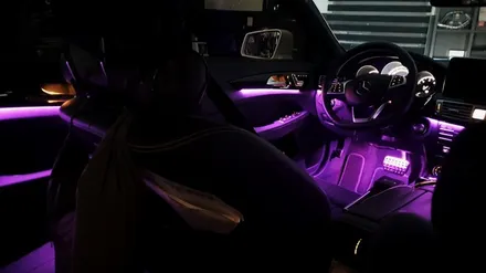 벤츠 CLS400d 엠비언트라이트 실내무드등 순정개조! 아크릴이 옳다규~ / 수원 영통구