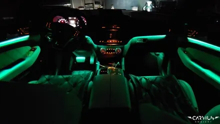 벤츠 gle 풀체인지 부럽지않은 gle 63amg 실내 엠비언트 라이트 무드등 튜닝! RGB led 풋등! (김포 구리 양주 일산) / 수원 영통구