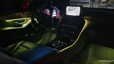 벤츠 엠비언트라이트, 악세사리가 필요없는 벤츠 GLC250d 무드등 튜닝! 천안/대전 / 수원 영통구