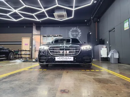 벤츠 S500(W223) 쇼퍼 패키지 (리클라이닝, 회장님 침대시트) & 컴포트 헤드레스트 / 수원 영통구