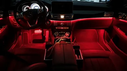 벤츠 CLS400d 엠비언트라이트 실내무드등 순정개조! 아크릴이 옳다규~ / 수원 영통구