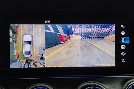 벤츠 CLS300d(C257) 순정 어라운드 뷰 장착, 컬러 안전벨트 교체 / 수원 영통구