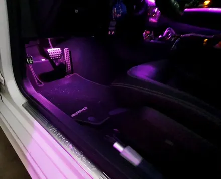 벤츠 CLS400d 엠비언트라이트 실내무드등 순정개조! 아크릴이 옳다규~ / 수원 영통구