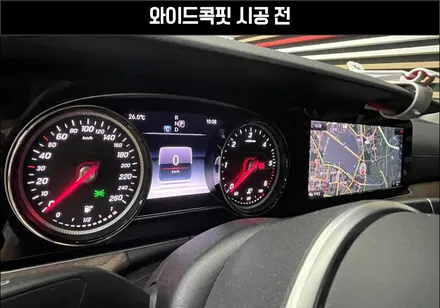 벤츠 E클래스 어라운드뷰 와이드콕핏 레트로핏 / 수원 영통구