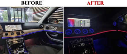 벤츠 E클래스 E220d 송풍구 엠비언트, 3D 부메스터, 미드레인지 / 수원 영통구