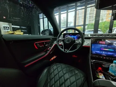 벤츠 S450 액티브 앰비언트 & 4d 부메스터 전동 트위터 시공 [S클래스 튜닝, 실내 무드등] / 수원 영통구