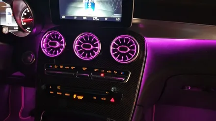 glc 43 amg 벤츠 부메스터 송풍구 엠비언트라이트 튜닝 / 수원 영통구