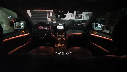 벤츠 GLE300d 쿠페 엠비언트라이트 순정 업그레이드 수원 시공점 / 수원 영통구