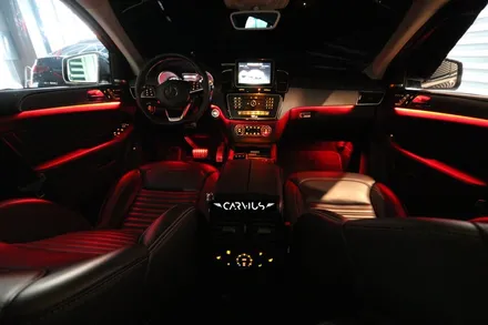 W166 엠비언트 GLE 350d 실내 무드등 순정 연동 12컬러 광량업 / 수원 영통구