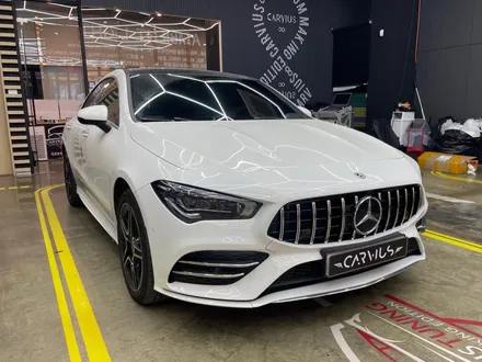 벤츠 CLA250(C118) 세로그릴 교체로 AMG 감성 입히기 / 수원 영통구