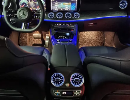 벤츠 E350(W213) 터빈 송풍구 엠비언트 라이트 / 수원 영통구