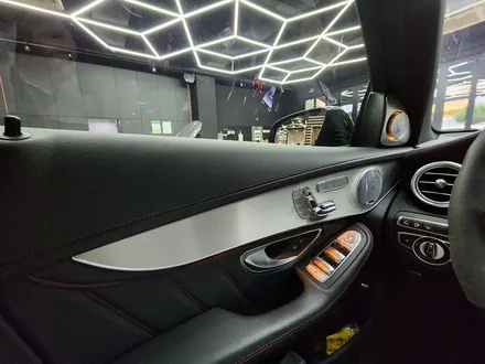 벤츠 GLC43 AMG 송풍구 앰비언트 & 앰비언트 광량업 & 도어라이트 [벤츠 튜닝, 송풍구 튜닝] / 수원 영통구