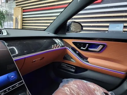 벤츠 S500 순정 액티브 앰비언트 옵션 추가 시공 [S클래스, 벤츠튜닝, 앰비언트] / 수원 영통구