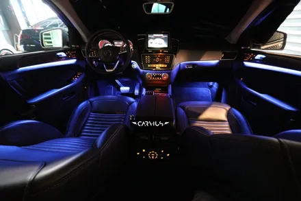 W166 엠비언트 GLE 350d 실내 무드등 순정 연동 12컬러 광량업 / 수원 영통구