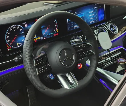 벤츠 GT43 AMG  잠자리핸들 시공 / 수원 영통구