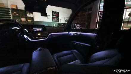 벤츠 S500 Ambient 엠비언트 라이트 무드등 튜닝! 인천 오산 평택 용인 카비우스 / 수원 영통구
