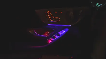 벤츠 C43amg 순정 엠비언트 라이트 추가, IWC 시계 교체 시공 / 수원 영통구