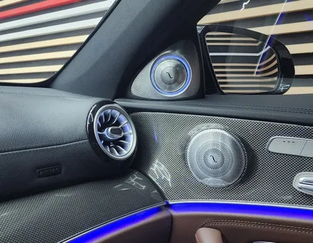 벤츠 E53 amg 송풍구 엠비언트, 3D부메스터 시공 후기 / 수원 영통구