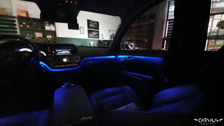 벤츠 S500 Ambient 엠비언트 라이트 무드등 튜닝! 인천 오산 평택 용인 카비우스 / 수원 영통구