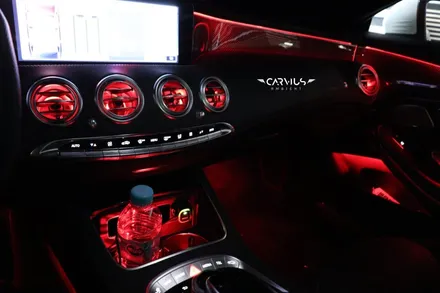 S63 amg 쿠페 송풍구 엠비언트 라이트 벤츠 커스텀 인테리어 / 수원 영통구