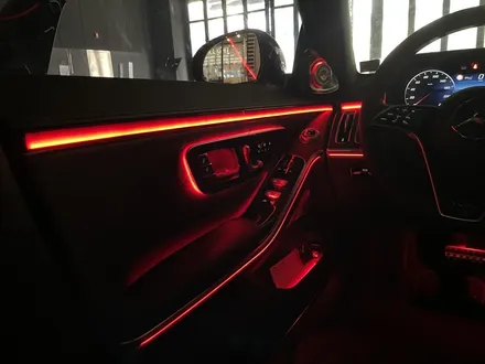 벤츠 S450 액티브 엠비언트 및 4D 부메스터로 S클래스 실내 꾸미기 / 수원 영통구