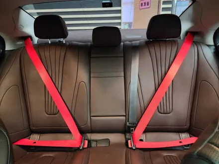 벤츠 CLS450 컬러 안전벨트 시공[레드벨트, 안전벨트교체] -차량내부에 컬러포인트 만들기 / 수원 영통구