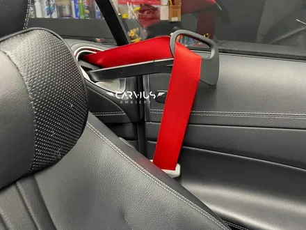 벤츠 컬러 안전벨트 교체 E클래스 amg 빨간색 자동차 튜닝 / 수원 영통구