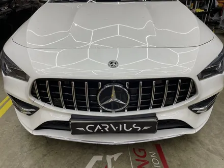 벤츠 CLA250(C118) 세로그릴 교체로 AMG 감성 입히기 / 수원 영통구